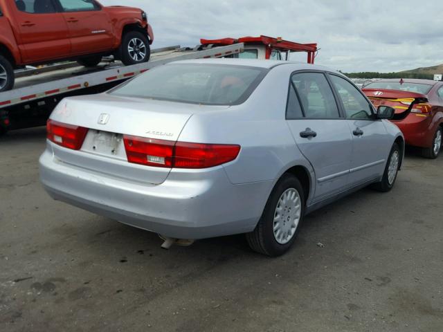 1HGCM56175A126485 - 2005 HONDA ACCORD DX GRAY photo 4