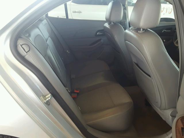 1G11C5SA9DF345635 - 2013 CHEVROLET MALIBU 1LT ვერცხლისფერი ფოტო 6