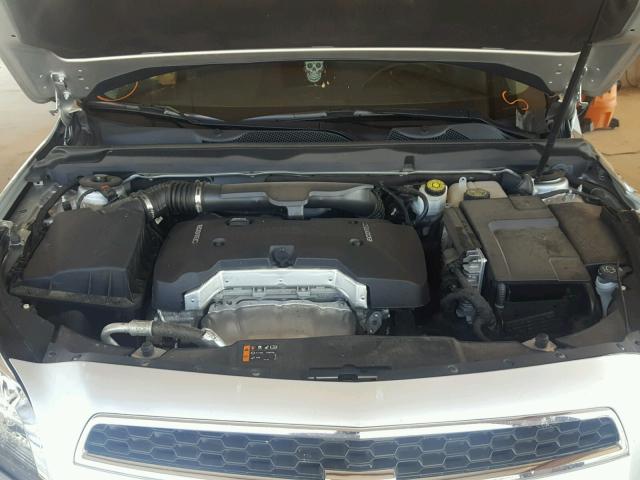 1G11C5SA9DF345635 - 2013 CHEVROLET MALIBU 1LT ვერცხლისფერი ფოტო 7