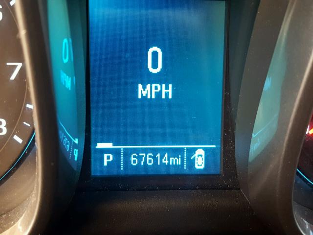 1G11C5SA9DF345635 - 2013 CHEVROLET MALIBU 1LT ვერცხლისფერი ფოტო 8