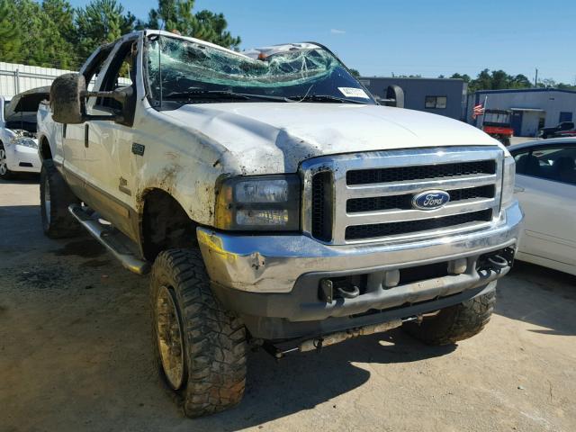 1FTNW21P83EB36069 - 2003 FORD F250 SUPER WHITE photo 1