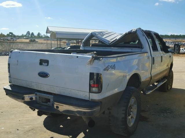 1FTNW21P83EB36069 - 2003 FORD F250 SUPER WHITE photo 4