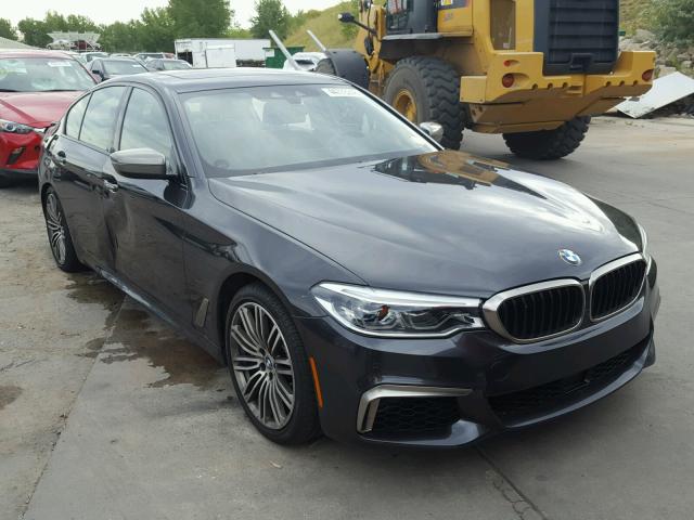 WBAJB9C59JG464257 - 2018 BMW M550XI GRAY photo 1