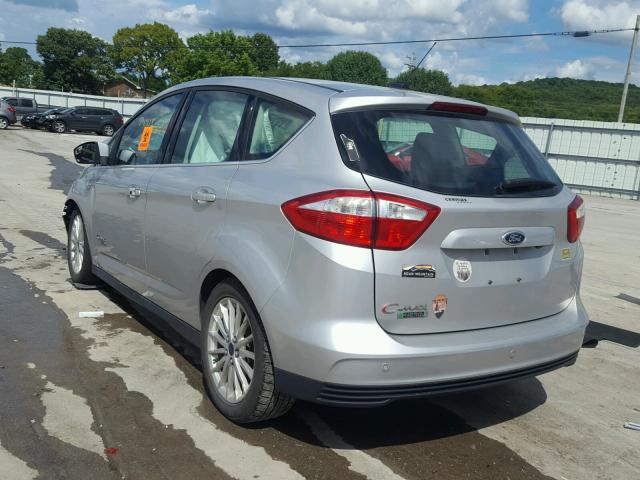 1FADP5CU5DL531164 - 2013 FORD C-MAX PREM SILVER photo 3