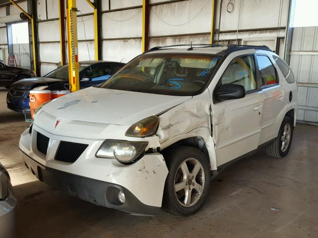 3G7DA03E83S565954 - 2003 PONTIAC AZTEK WHITE photo 2