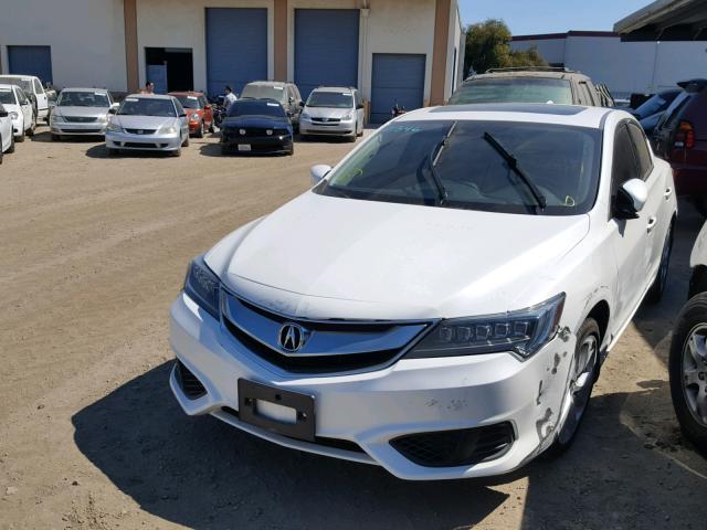 19UDE2F70GA005417 - 2016 ACURA ILX PREMIU WHITE photo 2