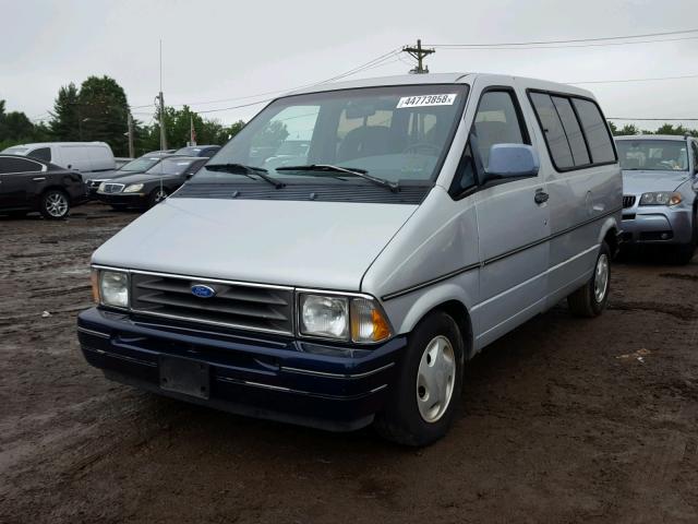 1FMCA11U0RZA84293 - 1994 FORD AEROSTAR SILVER photo 2