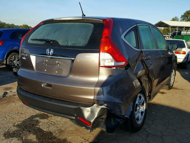 2HKRM3H38EH513325 - 2014 HONDA CR-V GRAY photo 4