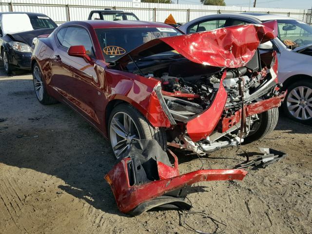 1G1FB1RS7H0140467 - 2017 CHEVROLET CAMARO LT RED photo 1