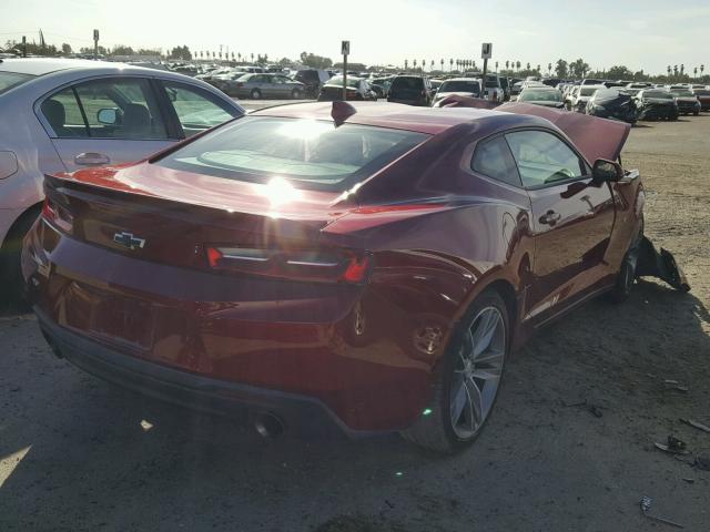 1G1FB1RS7H0140467 - 2017 CHEVROLET CAMARO LT RED photo 4