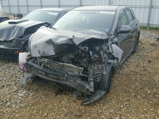 JM1BL1L76D1768791 - 2013 MAZDA 3 I BLACK photo 2