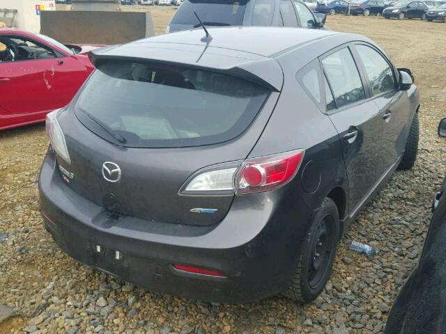 JM1BL1L76D1768791 - 2013 MAZDA 3 I BLACK photo 4