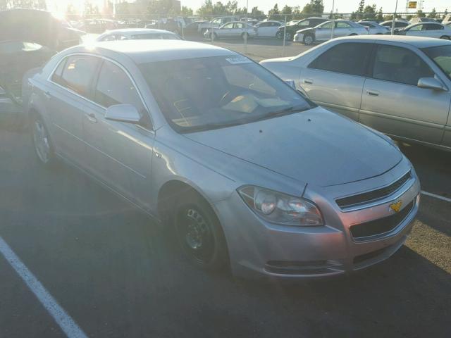 1G1ZJ577X8F290298 - 2008 CHEVROLET MALIBU 2LT SILVER photo 1