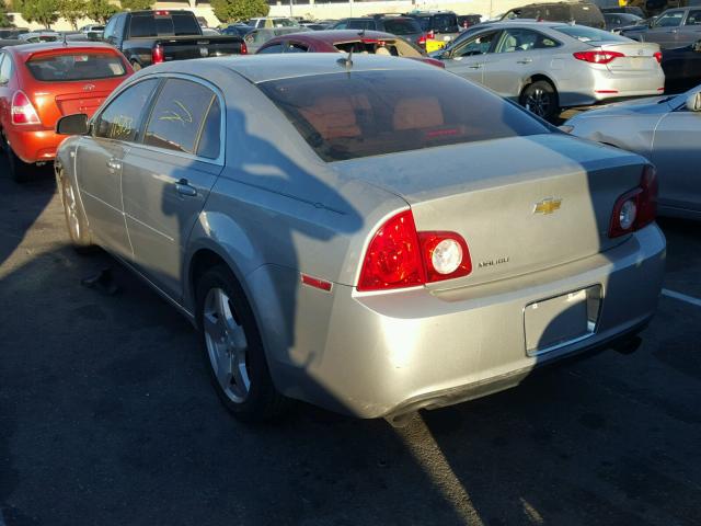 1G1ZJ577X8F290298 - 2008 CHEVROLET MALIBU 2LT SILVER photo 3