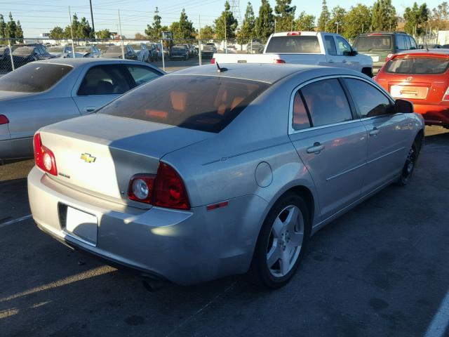 1G1ZJ577X8F290298 - 2008 CHEVROLET MALIBU 2LT SILVER photo 4