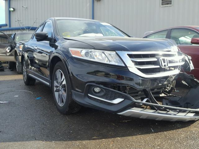 5J6TF1H53DL000882 - 2013 HONDA CROSSTOUR BLACK photo 1