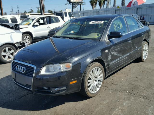 WAUAF78E56A180118 - 2006 AUDI A4 2 BLACK photo 2