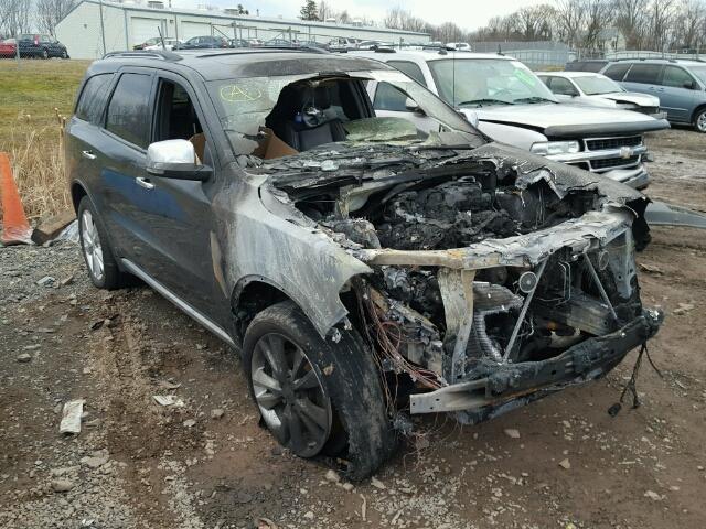 1D4RE4GG7BC599244 - 2011 DODGE DURANGO CR BLACK photo 1