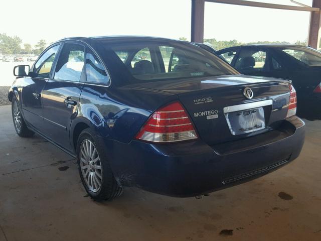 1MEHM421X6G610717 - 2006 MERCURY MONTEGO PR BLUE photo 3