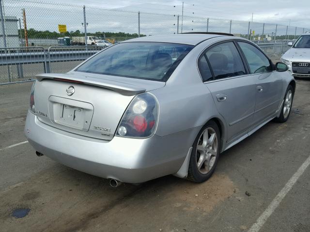 1N4BL11E62C262516 - 2002 NISSAN ALTIMA SE SILVER photo 4