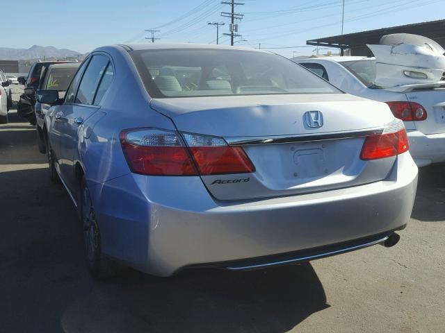 1HGCR2F32FA192204 - 2015 HONDA ACCORD LX SILVER photo 3