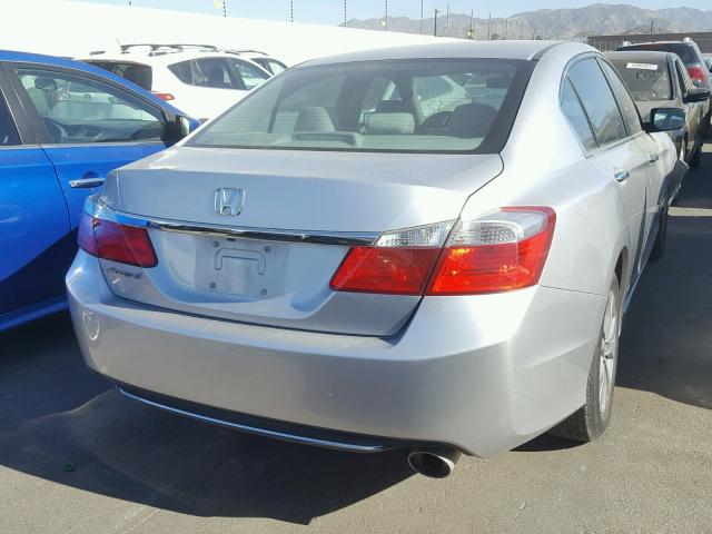 1HGCR2F32FA192204 - 2015 HONDA ACCORD LX SILVER photo 4