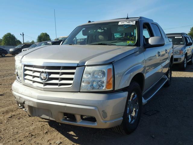 3GYEK62N04G122526 - 2004 CADILLAC ESCALADE E SILVER photo 2