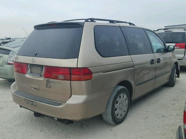 2HKRL1855XH527100 - 1999 HONDA ODYSSEY LX GOLD photo 4