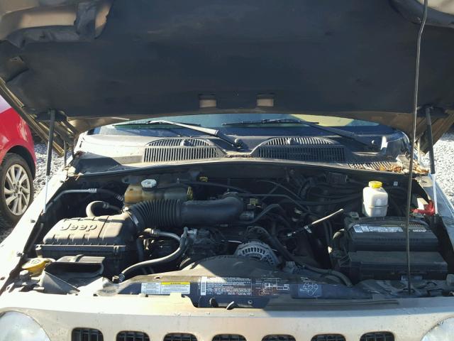 1J4GK38K55W514134 - 2005 JEEP LIBERTY RE GRAY photo 7