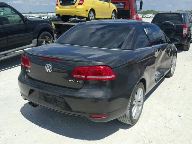WVWBW8AH3EV000739 - 2014 VOLKSWAGEN EOS KOMFOR 灰色 照片 4