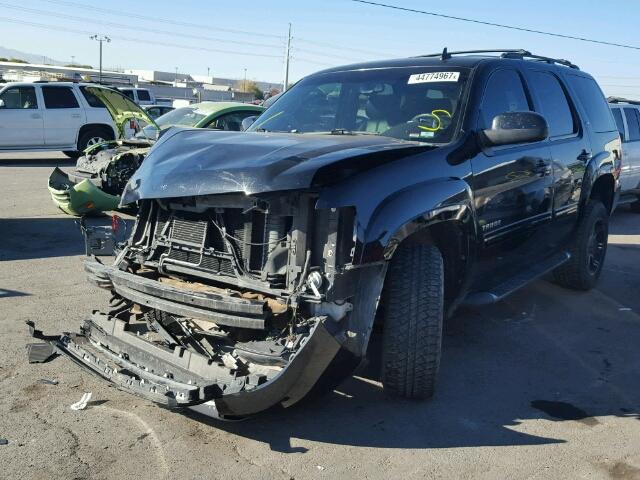 1GNFK23039R303818 - 2009 CHEVROLET TAHOE K150 BLACK photo 2