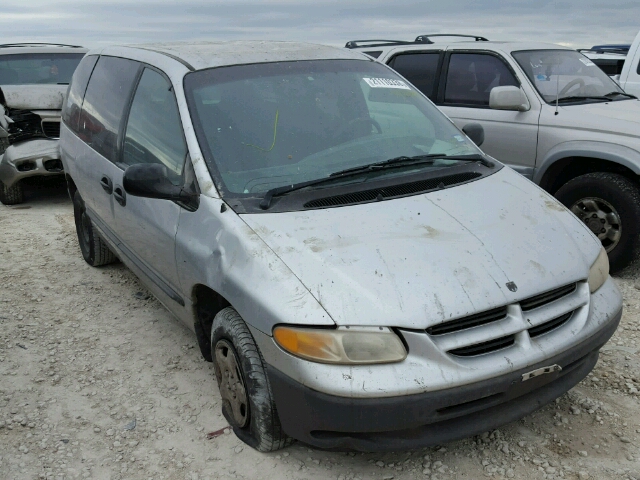 2B4GP2534YR895712 - 2000 DODGE CARAVAN SILVER photo 1