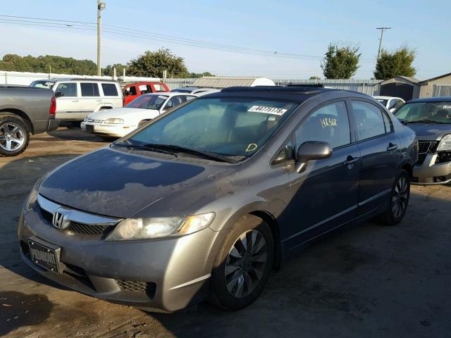 2HGFA16999H344522 - 2009 HONDA CIVIC EXL Boz foto 2