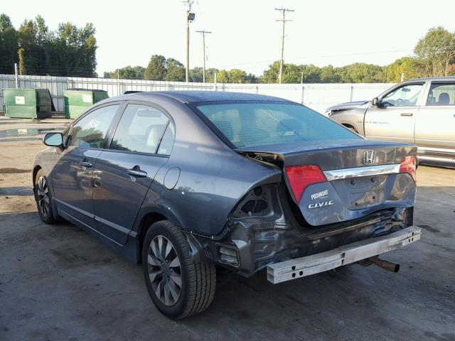 2HGFA16999H344522 - 2009 HONDA CIVIC EXL Boz foto 3