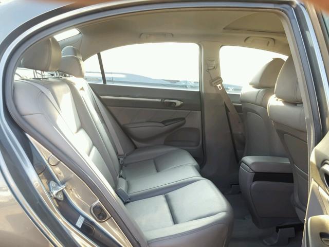2HGFA16999H344522 - 2009 HONDA CIVIC EXL Boz foto 6