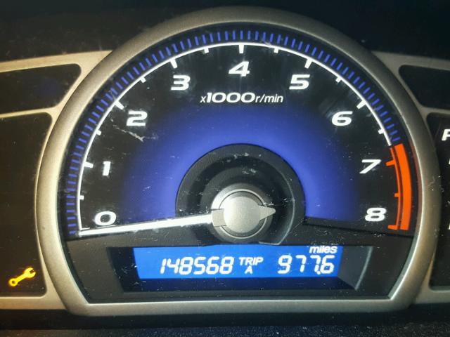 2HGFA16999H344522 - 2009 HONDA CIVIC EXL Boz foto 8