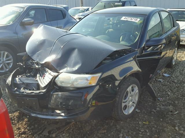 1G8AJ52F25Z135865 - 2005 SATURN ION LEVEL BLACK photo 2