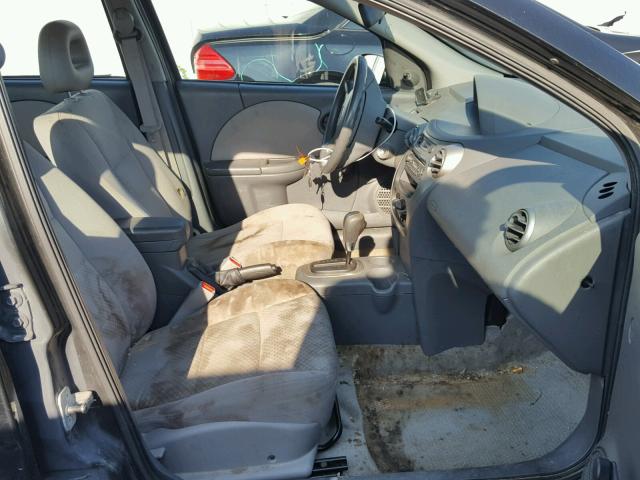 1G8AJ52F25Z135865 - 2005 SATURN ION LEVEL BLACK photo 5