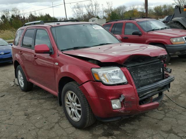 4M2CU87G79KJ09022 - 2009 MERCURY MARINER RED photo 1