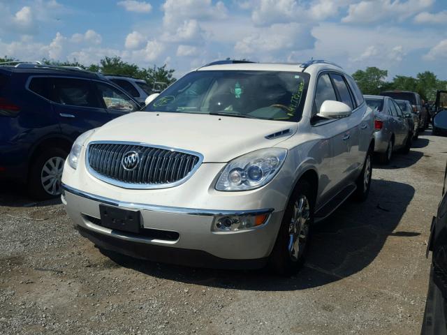 5GAEV23D49J188497 - 2009 BUICK ENCLAVE CX WHITE photo 2