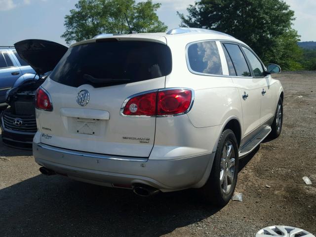 5GAEV23D49J188497 - 2009 BUICK ENCLAVE CX WHITE photo 4