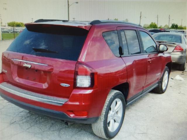 1C4NJDAB1HD197498 - 2017 JEEP COMPASS SP BURGUNDY photo 4