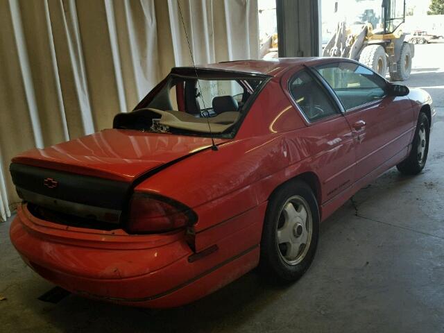 2G1WX12K7W9170454 - 1998 CHEVROLET MONTE CARL RED photo 4