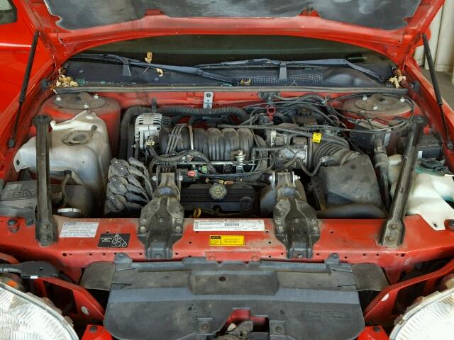 2G1WX12K7W9170454 - 1998 CHEVROLET MONTE CARL RED photo 7