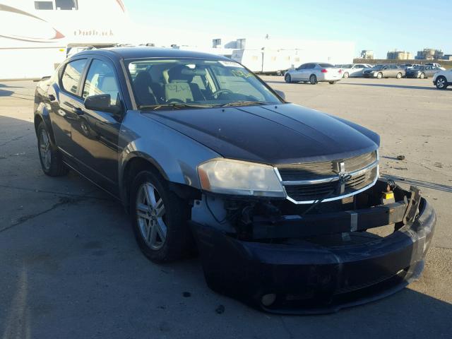 1B3LC56K98N567494 - 2008 DODGE AVENGER SX BLUE photo 1