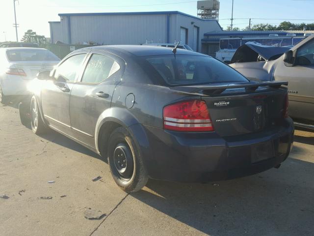 1B3LC56K98N567494 - 2008 DODGE AVENGER SX BLUE photo 3