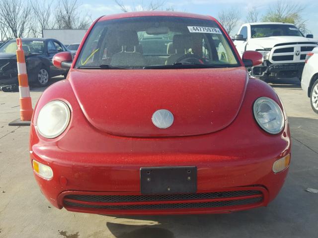 3VWBK31C65M405195 - 2005 VOLKSWAGEN NEW BEETLE 红色 照片 9
