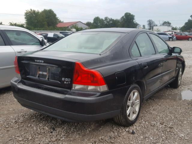 YV1RS58D512071121 - 2001 VOLVO S60 2.4T BLACK photo 4