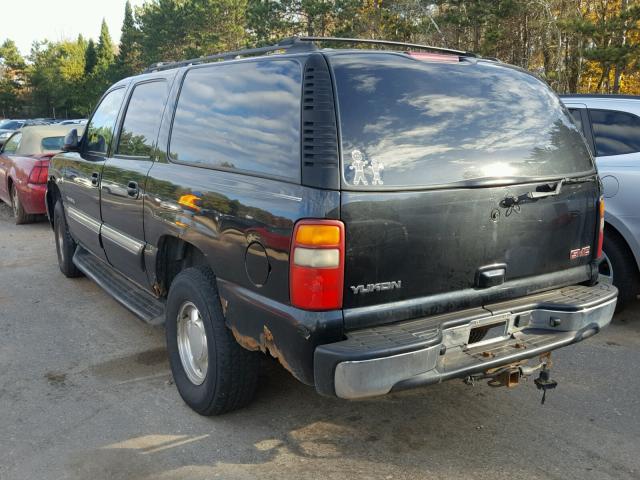 3GKFK16Z23G213455 - 2003 GMC YUKON XL BLACK photo 3