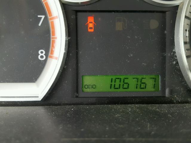 KL1TD56E79B662555 - 2009 CHEVROLET AVEO LS GRAY photo 8